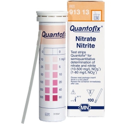 Quantofix Testovacie prúžky na dusitany a dusičnany, 100 testov - exspirované