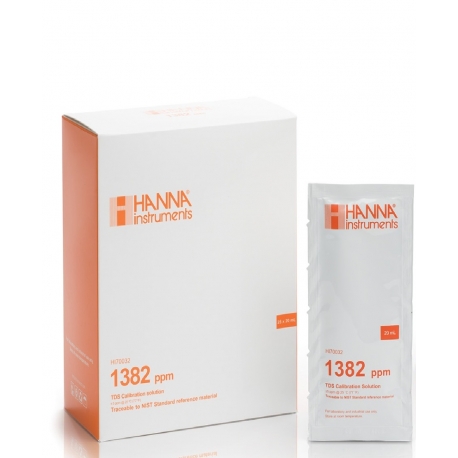 Hanna Instruments HI70032 Kalibračný roztok na TDS 1382 ppm, 25 x 20 ml