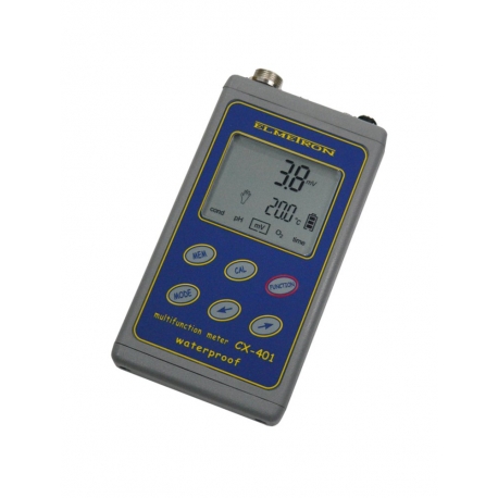 CX-401 Profesionálny multiparametrový merač s multifunkčnou sondou vrátane pH, EC a DO senzorov, 4 m kábel