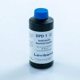 LOVIBOND DPD1 Tekuté reagencie, doplňovacia fľaša, modrý vrchnák, 100 ml