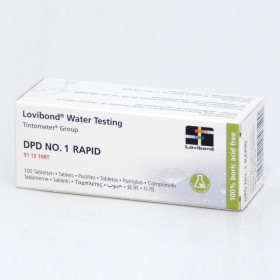 LOVIBOND DPD No.1 Rapid Tabletkové reagencie na voľný chlór, 10 ks