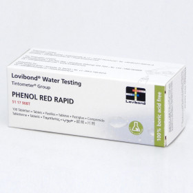 LOVIBOND Phenol Red Rapid Tabletkové reagencie na pH, 10 ks