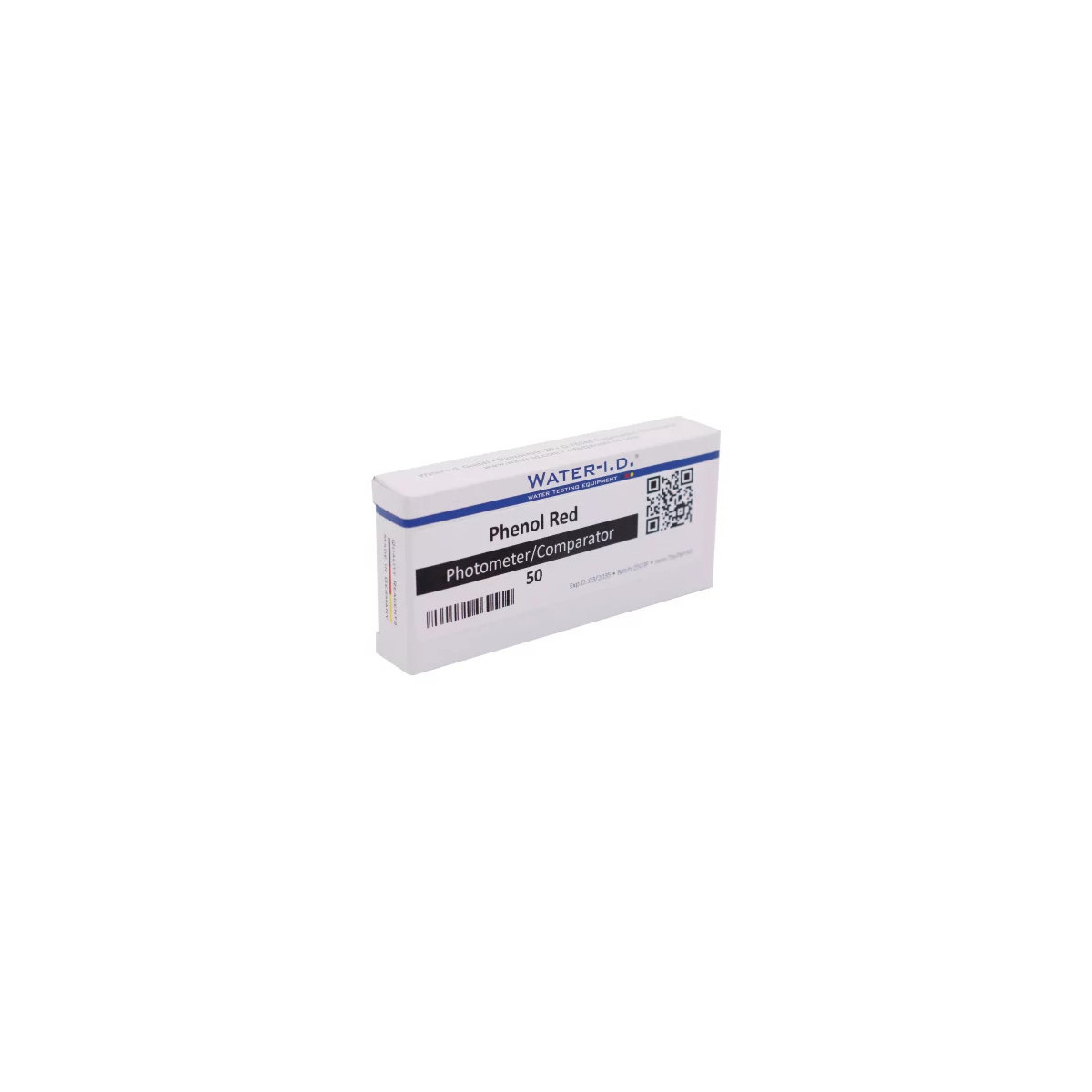 WATER-I.D. Phenol Red Tabletkové reagencie na pH, 50 ks