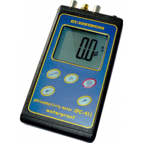 CPC-411 vodeodolný pH a vodivostný meter