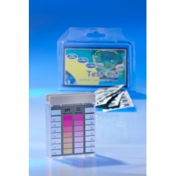 Minitester pre meranie voľného chlóru a hodnoty pH