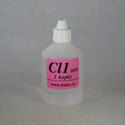 DUKE Reagencie na stanovenie chlóru a oxidu chloričitého - Cl1-DPD