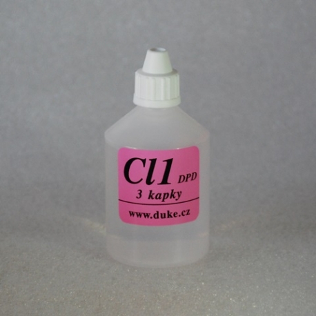 DUKE Reagencie na stanovenie oxidu chloričitého - Cl1-DPD