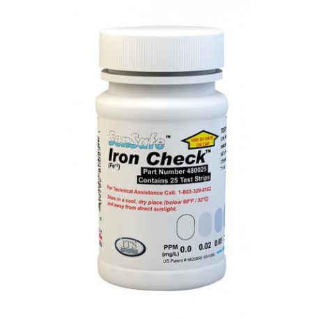 SenSafe® IRON - testovacie pásiky na stanovenie železa