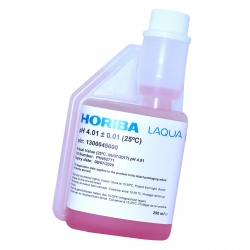 HORIBA Kalibračný roztok pH 4.01 s certifikátom, 500 ml